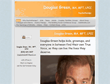 Tablet Screenshot of douglasgreenmft.com